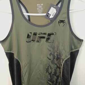 UFC Venum AuthenticFight Week Womens (XXL) Womens Black Performance Tank Top NWT